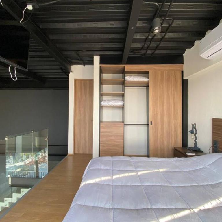 Loft Doble Altura Americana Piso 5 @serra - Apartamento de 1 dormitorio - 46