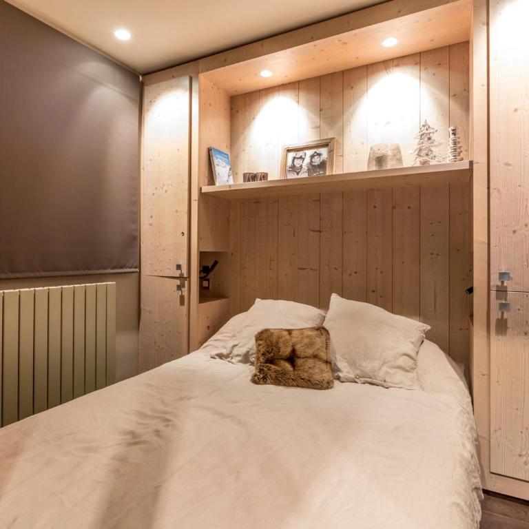 Cocon raffiné proche centre Val-d'Isère, résidence de standing, balcon Sud/Est, 5 pers. - Two-Bedroom Apartment - 9