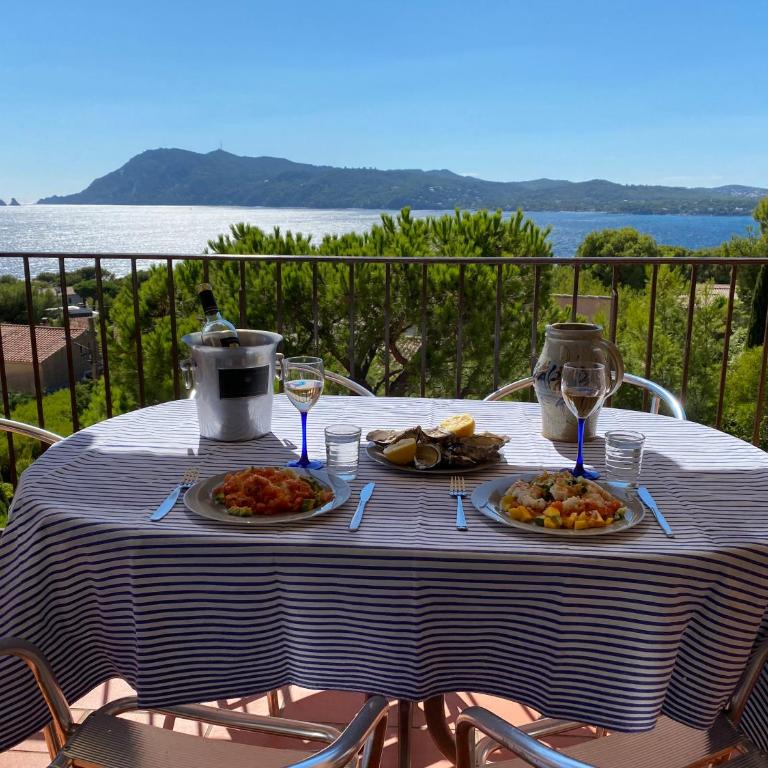 Les 2 frères - Vue mer panoramique solarium - les Sablettes - Appartement 2 Chambres - 6