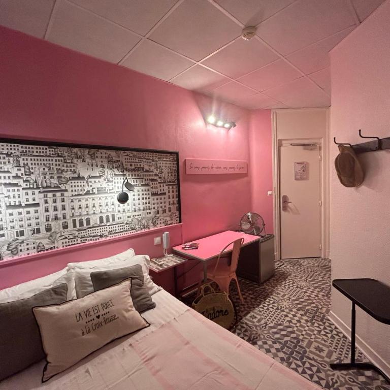 Hôtel de la Croix-Rousse - Chambre Double Supérieure - 2