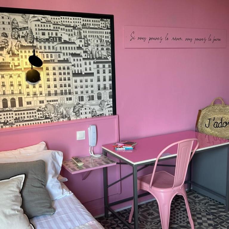 Hôtel de la Croix-Rousse - Chambre Double Supérieure - 36