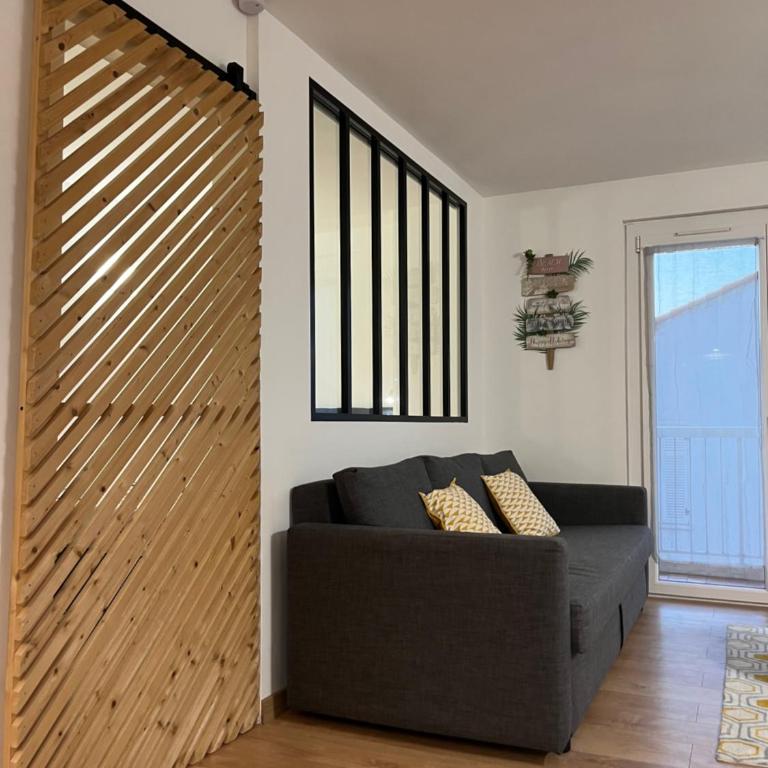 Perle rare à 250m de la plage ! Climatisé avec Parking, balcon & WiFi - Apartment mit 1 Schlafzimmer - 3