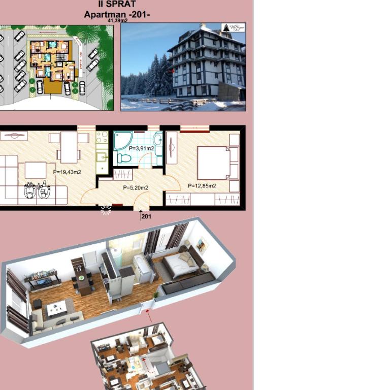VILA JEZERO - Apartman sa 1 Spavaćom Sobom - 7