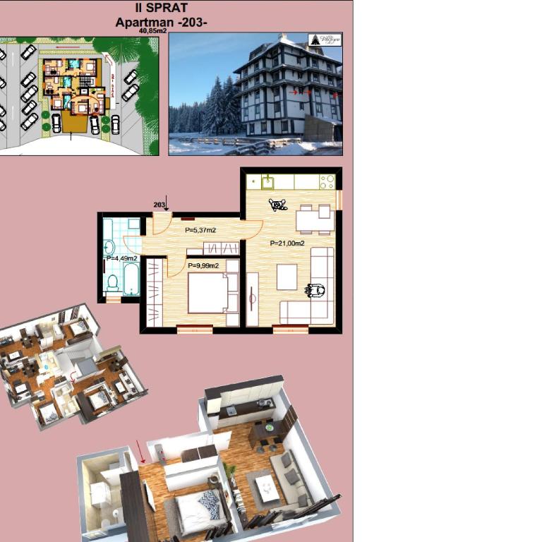 VILA JEZERO - Apartman sa 1 Spavaćom Sobom - 8