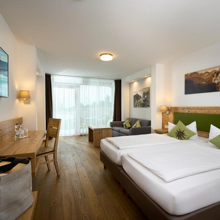 Hotel Nesselwanger Hof - Premium Doppelzimmer mit Balkon/Terrasse und Bergblick - 5
