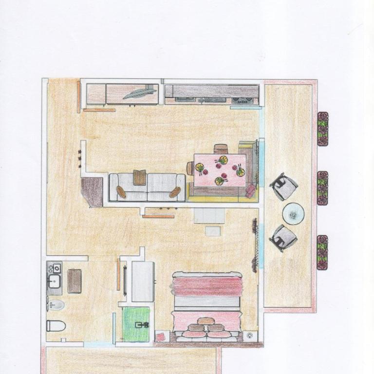 Residence Villa Artic - Appartamento Deluxe con 1 Camera da Letto - 17