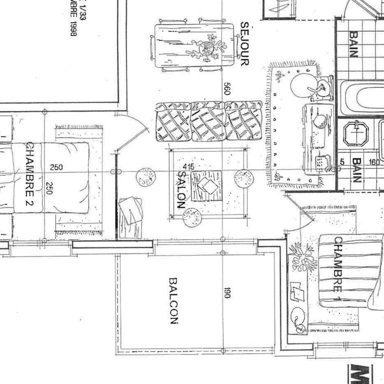 Appartement 3 pièces pour 6 à Méribel Village, accès piscine et Wi-Fi - FR-1-411-406 - Appartement (6 Adultes) - 10