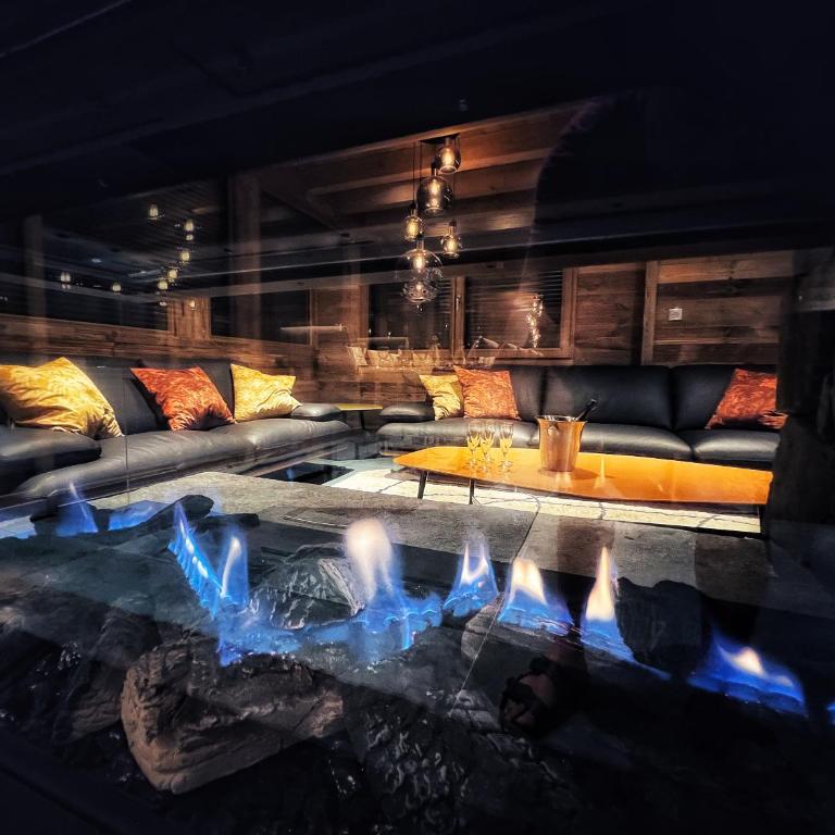 Chalet Aconit, terrasse panoramique avec jacuzzi et sauna - Chalet - 7