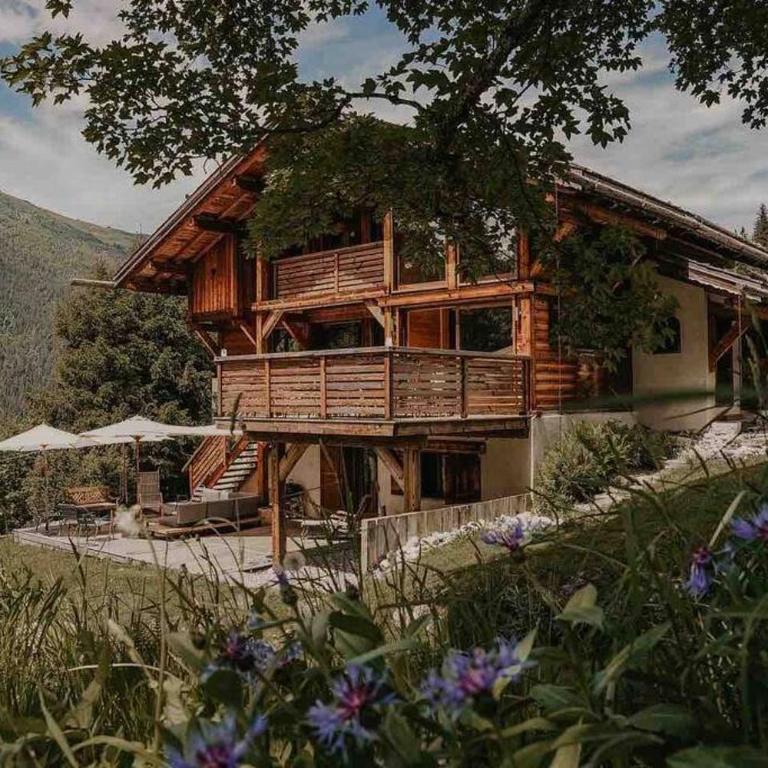 Superbe CHALET (14 personnes) & SAUNA au pied du Mont Blanc - Chalet - 13