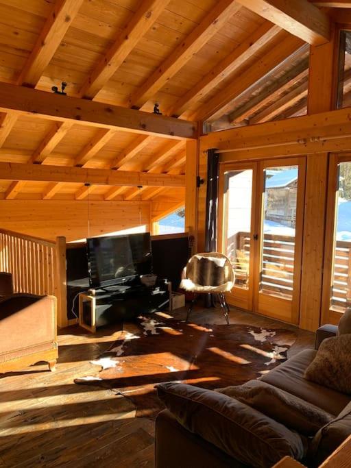 Superbe CHALET (14 personnes) & SAUNA au pied du Mont Blanc - Chalet - 33