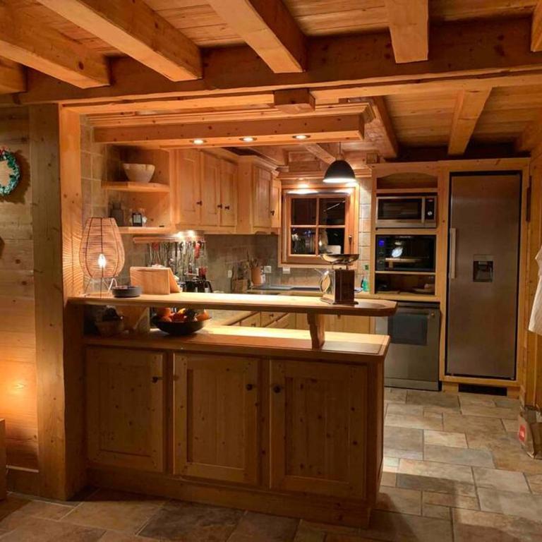Superbe CHALET (14 personnes) & SAUNA au pied du Mont Blanc - Chalet - 16