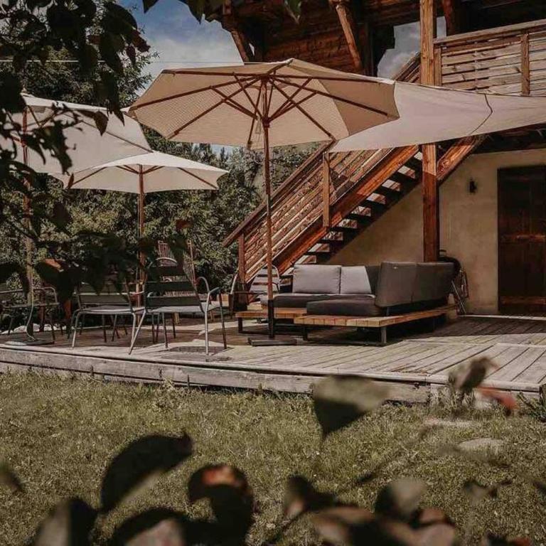 Superbe CHALET (14 personnes) & SAUNA au pied du Mont Blanc - Chalet - 62