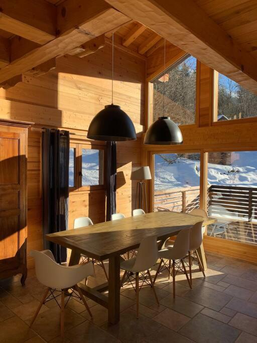 Superbe CHALET (14 personnes) & SAUNA au pied du Mont Blanc - Chalet - 8