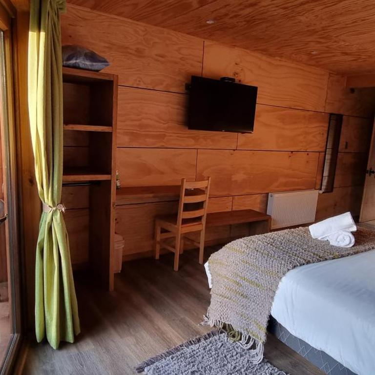 Hotel y Cabañas Terrazas Vista al Mar hct - Habitación Triple Superior con vistas parciales al mar - 6