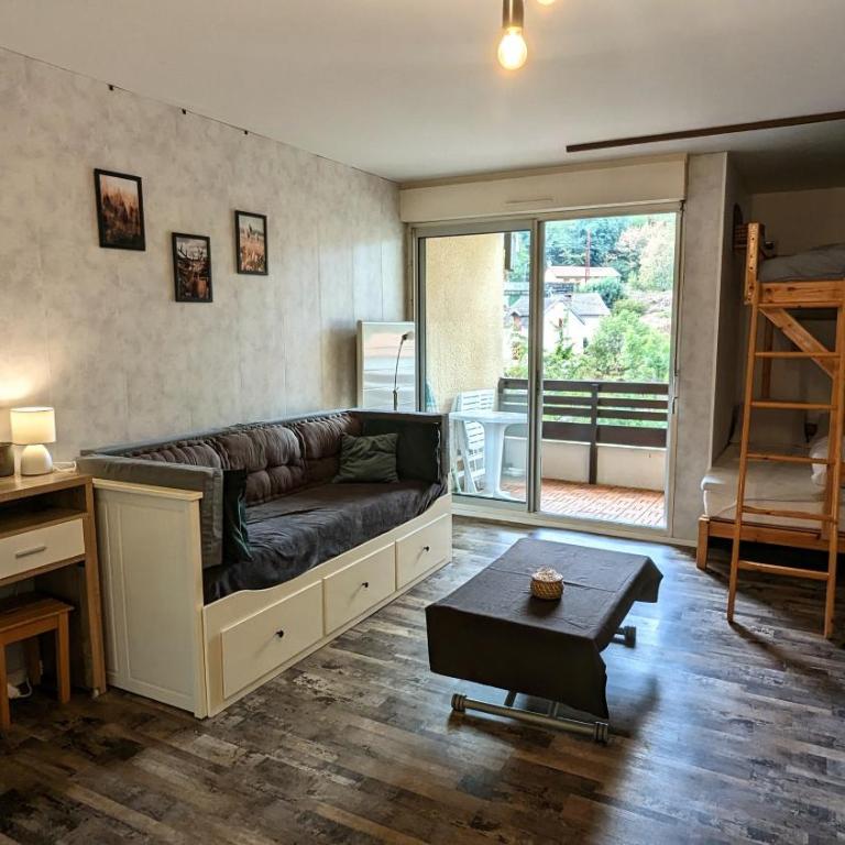 Studio "Le Banga d'Ax" à proximité du centre ville! - Estudio con balcón - 2