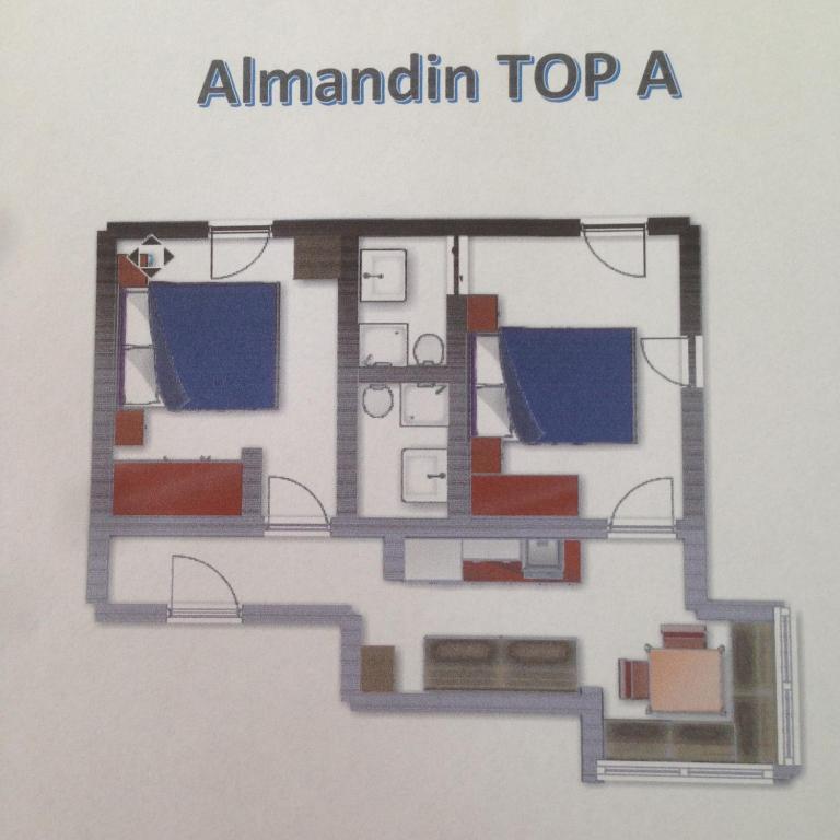 Almandin Apartments - Apartment mit 2 Schlafzimmern - 3