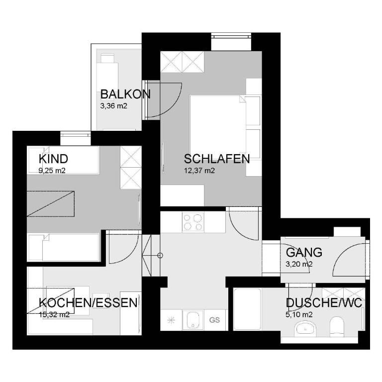 Schmiedbauernhof - Apartamento Wiesenblick - 10