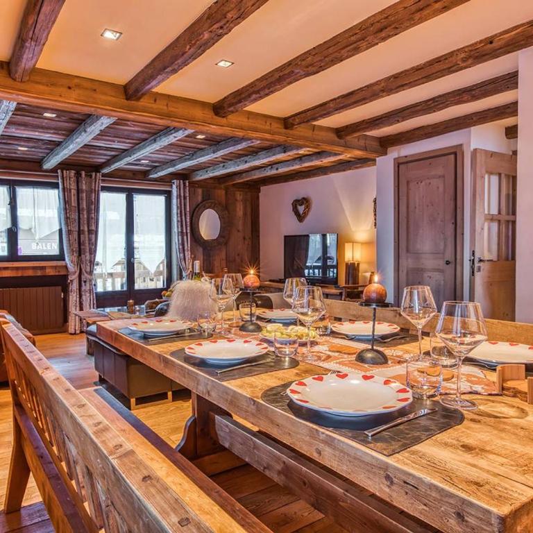 Appartement 112m² Courchevel 1850, centre, proche pistes, 3 chambres, balnéo, hammam, WIFI - FR-1-631-165 - Apartment - 4