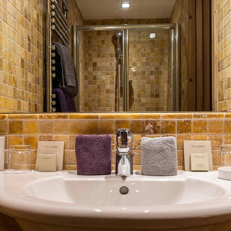 Appartement 112m² Courchevel 1850, centre, proche pistes, 3 chambres, balnéo, hammam, WIFI - FR-1-631-165 - Apartment - 11