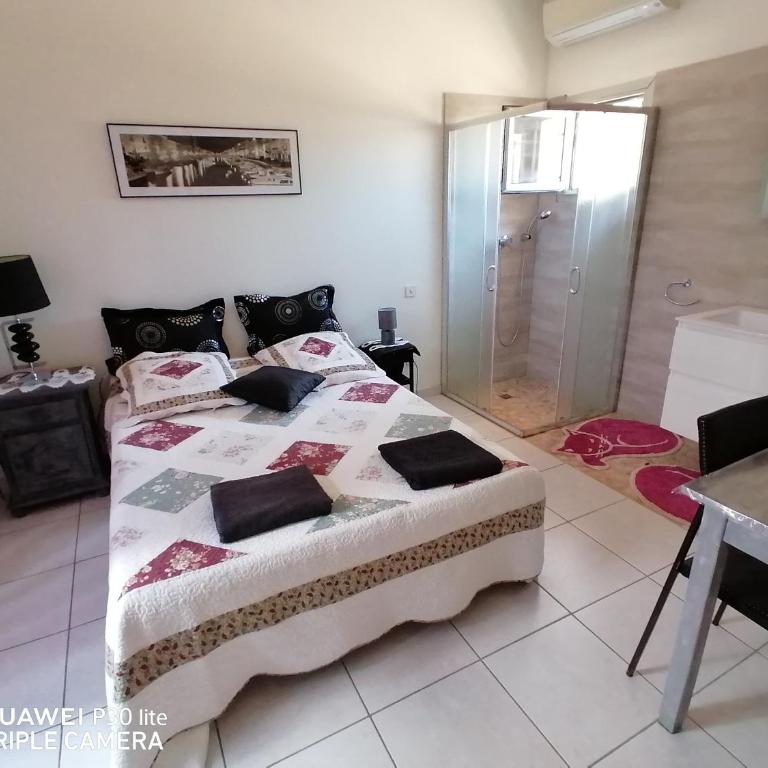 Grande chambre dans villa proche de la plage - Grande Chambre Double - 3