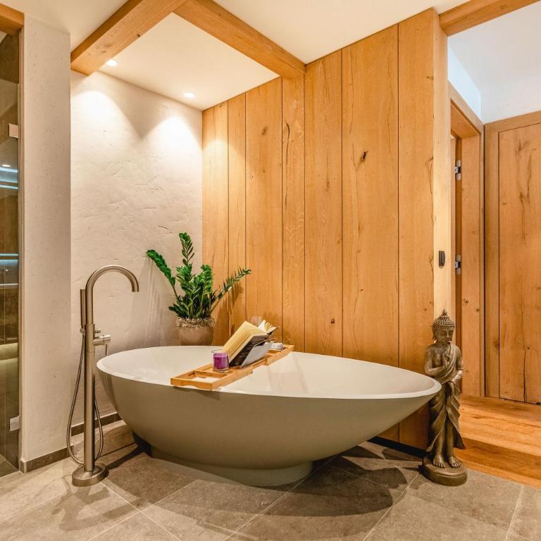 Apartmenthaus Wiesenhof - Superior Apartment mit Sauna - 11