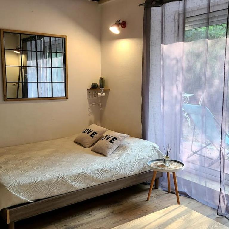 Les Bambous - Rez de jardin Millau Centre - Parking privatif, wifi - Appartement 1 Chambre - 4