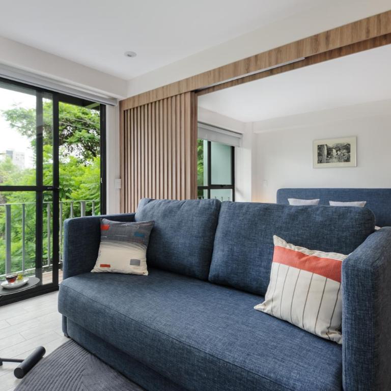 Choapan 28 - Lux Apartments in Condesa - Suite with Balcony - 12