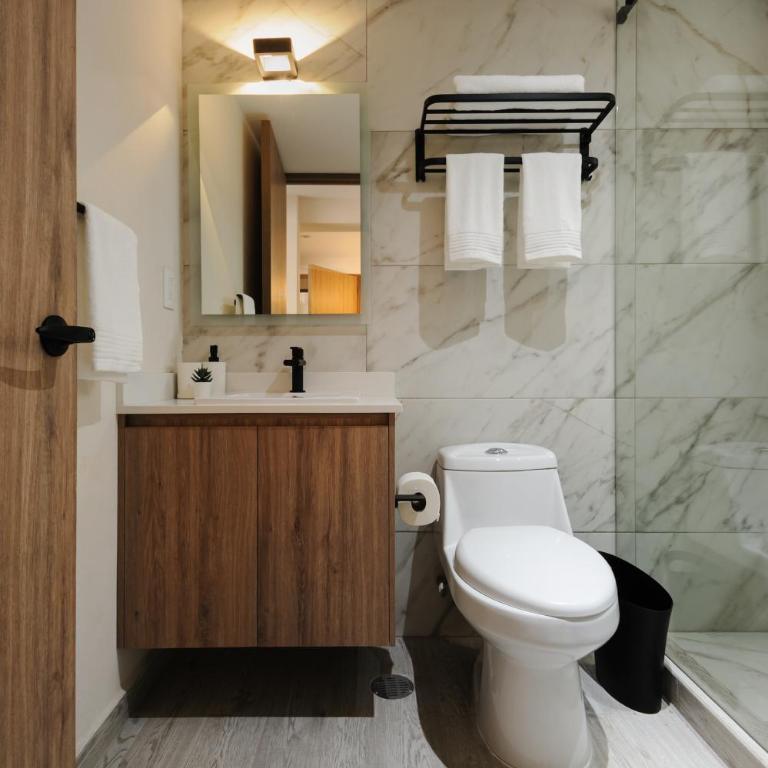 Choapan 28 - Lux Apartments in Condesa - Suite with Balcony - 13