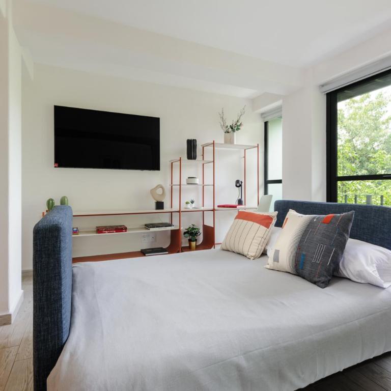 Choapan 28 - Lux Apartments in Condesa - Suite with Balcony - 17