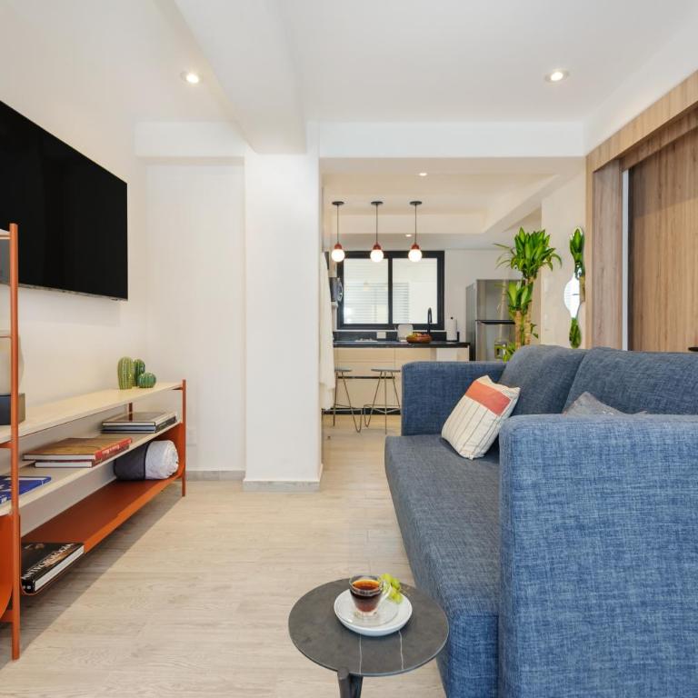 Choapan 28 - Lux Apartments in Condesa - Suite with Balcony - 18