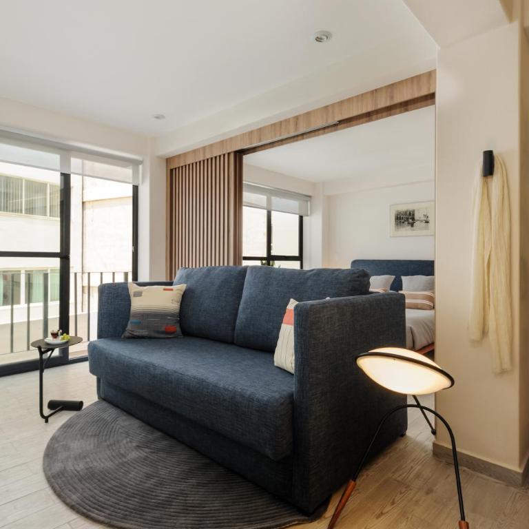 Choapan 28 - Lux Apartments in Condesa - Suite with Balcony - 17