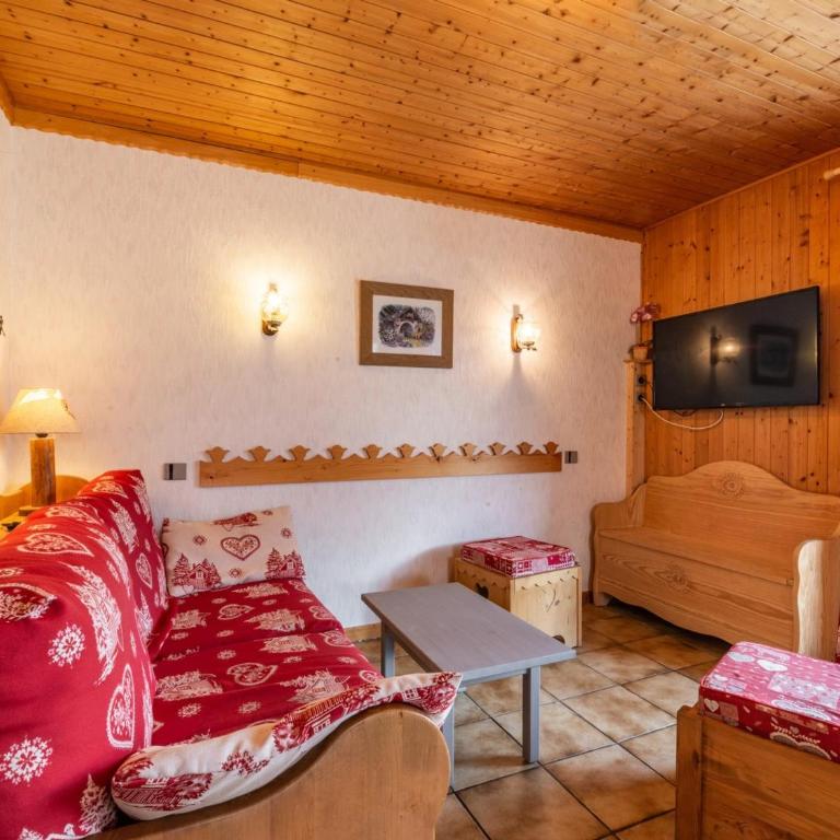 Charmant Appartement 2 Pièces aux Gets - 6 Pers, Proche Centre, Terrasse, Casier à Ski - FR-1-671-22 - Appartamento - 2