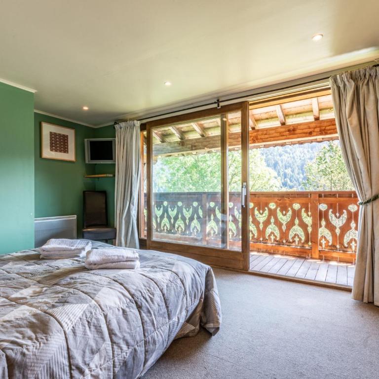 Spacieuse Ferme 6 Chambres aux Gets, 17 Pers, 4 SDB, Balcon, Wi-Fi, Parking Privé, Navette Hiver - FR-1-671-118 - Appartamento - 5