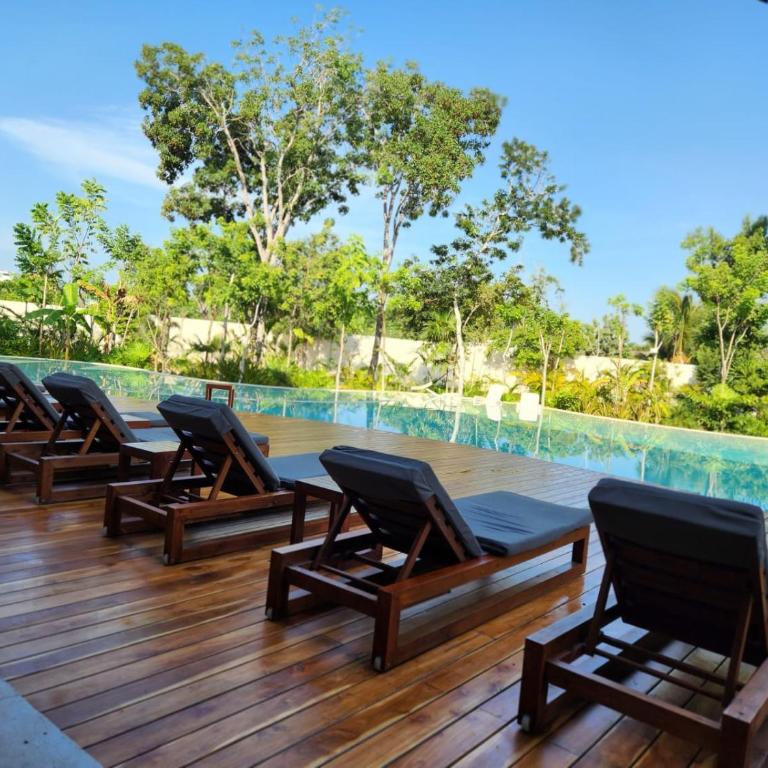 New Suite Deluxe Tulum Ophelia Community Living - Suite Doble Deluxe - Cama grande - 11