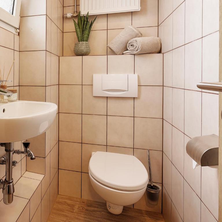 homie hotel fischzucht - Sauna, große Dachterrasse, 3 Schlafzimmer - Apartment mit 3 Schlafzimmern - 20