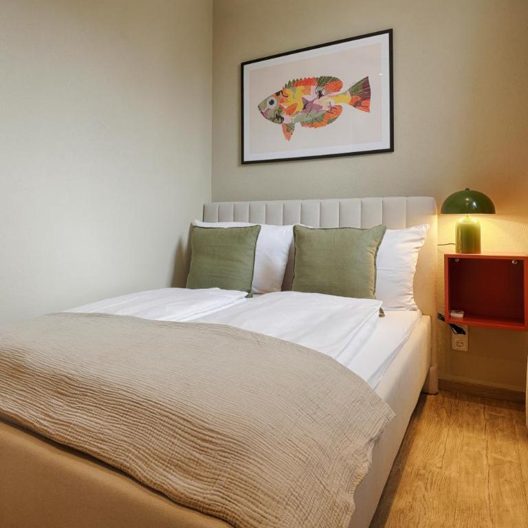 homie hotel fischzucht - Sauna, große Dachterrasse, 3 Schlafzimmer - Apartment mit 3 Schlafzimmern - 9