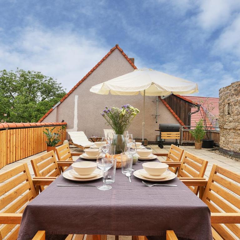homie hotel fischzucht - Sauna, große Dachterrasse, 3 Schlafzimmer - Apartment mit 3 Schlafzimmern - 17