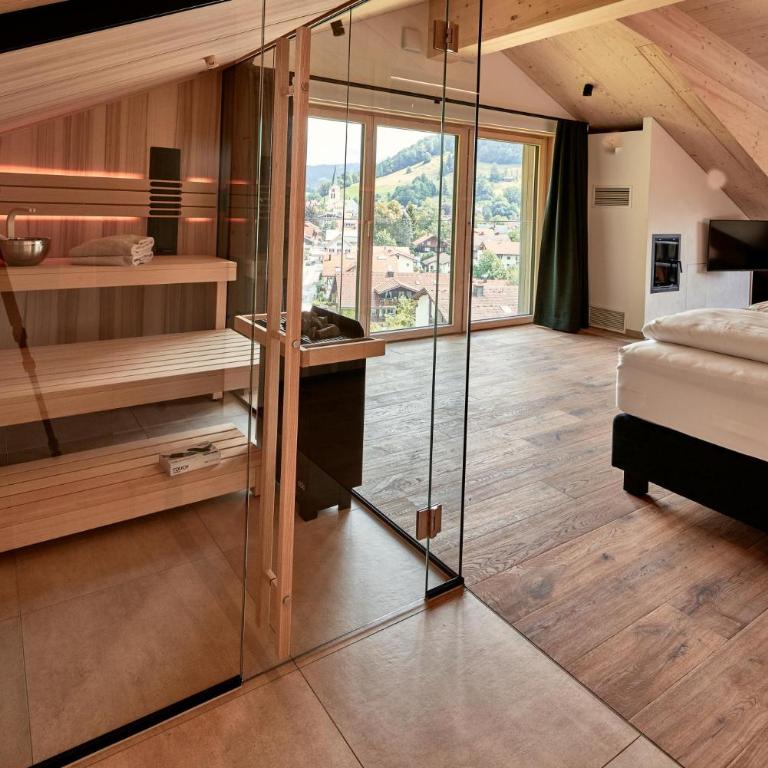 Staufen Chalets am Schlossberg mit Oberstaufen PLUS und PLUS GOLF - Penthouse with private sauna - 5