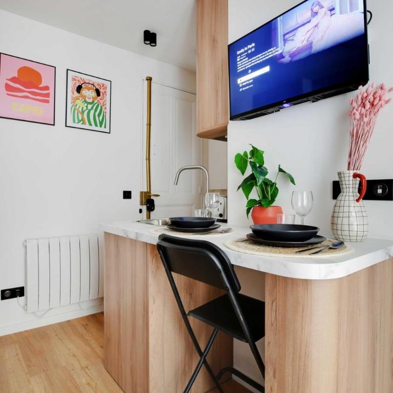 Charming studio - 2P - Montmartre - Sacré-Coeur - Studio - 8