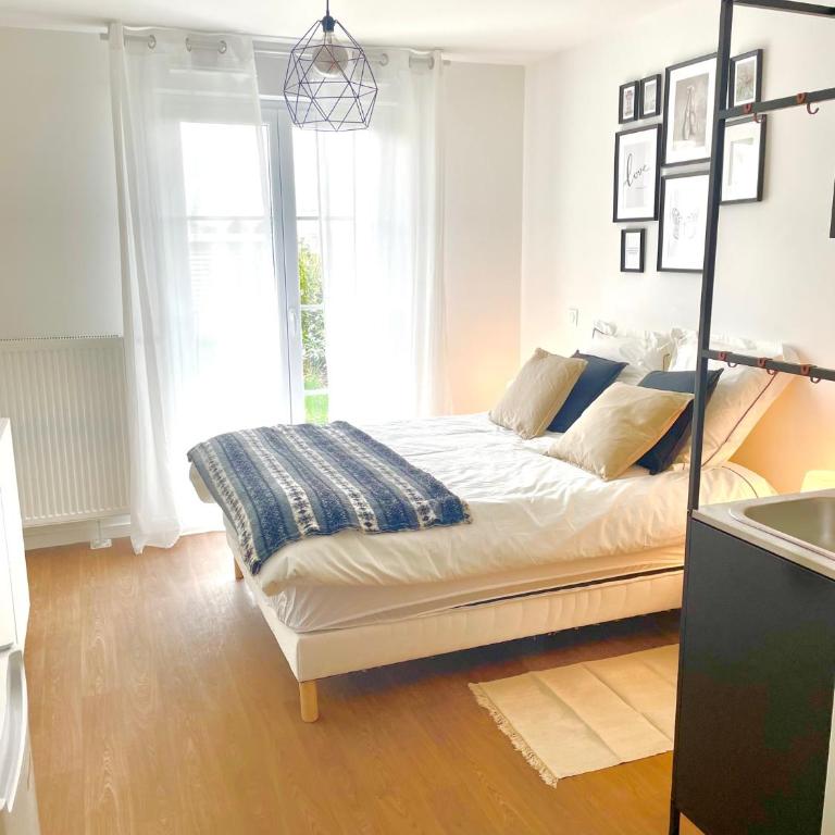 Appartement avec jardin près de Disneyland - Studio mit Gartenblick - 9
