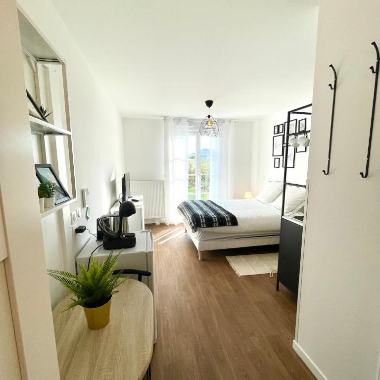 Appartement avec jardin près de Disneyland - Studio mit Gartenblick - 5