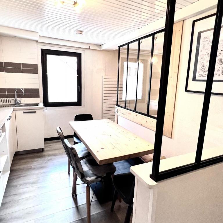Appartement cosy au cœur des Gets, proche des télécabines, 2 chambres, Wi-Fi, parking privatif - FR-1-671-124 - Apartamento - 9