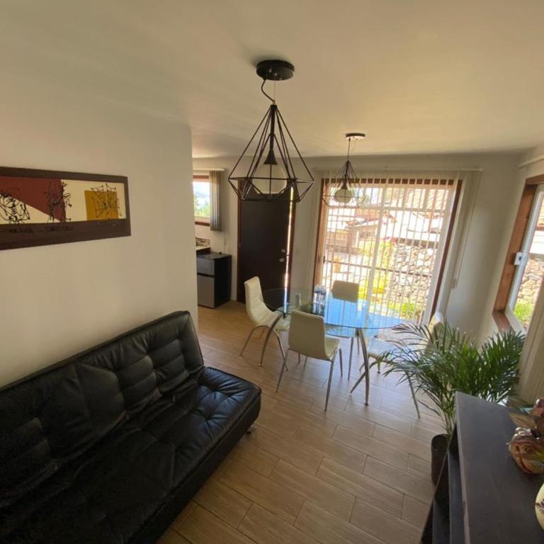 Cabañas Tr'eje - Family Room with Lake View - 24
