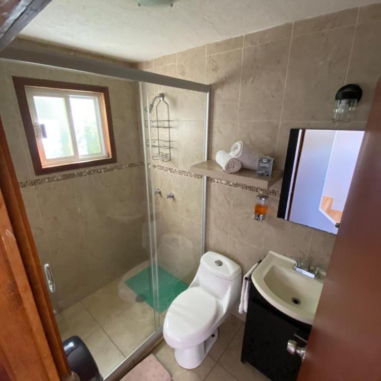 Cabañas Tr'eje - Family Room with Lake View - 17