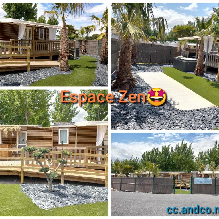 Super Mobile-Home Hibiscus climatisé Top confort Camping Fun 4* - Casa de 3 dormitorios - 6