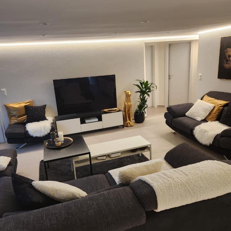 Appartement moderne avec terrasse et piscine à Châtel sur Bex - Apartment mit 3 Schlafzimmern - 3