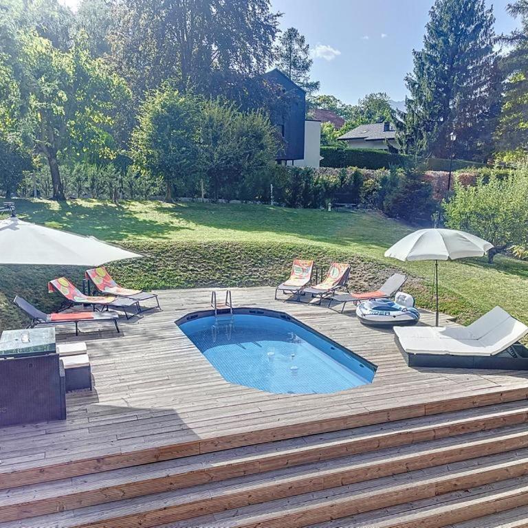 Appartement moderne avec terrasse et piscine à Châtel sur Bex - Apartment mit 3 Schlafzimmern - 15