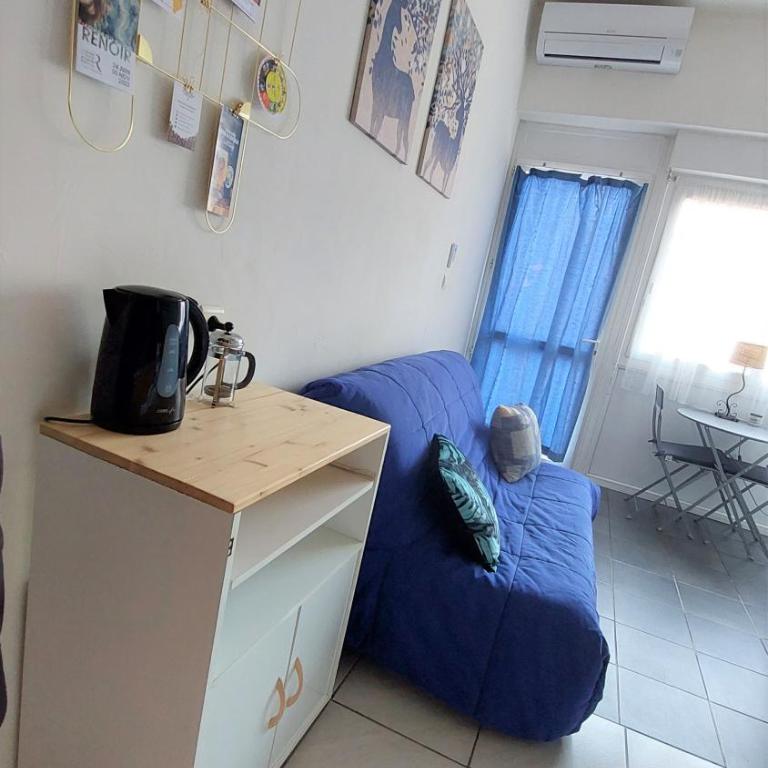 Chez Leslie et Vincent : logements climatisés avec parking privatif - Studio-Apartment - 3