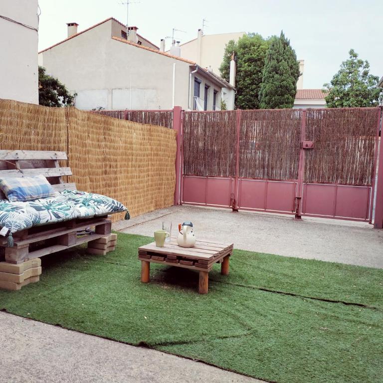 Chez Leslie et Vincent : logements climatisés avec parking privatif - Apartment mit 1 Schlafzimmer - 6