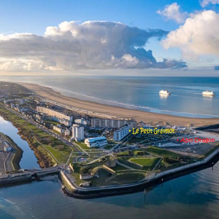 Studio plage, vue mer et dragon, garage pour moto - Appartement 1 Chambre - 19